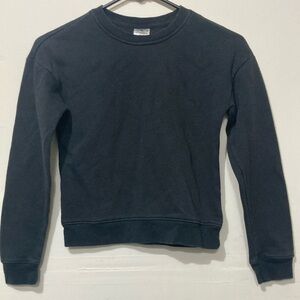 $5 M(7-8) Black Crewneck